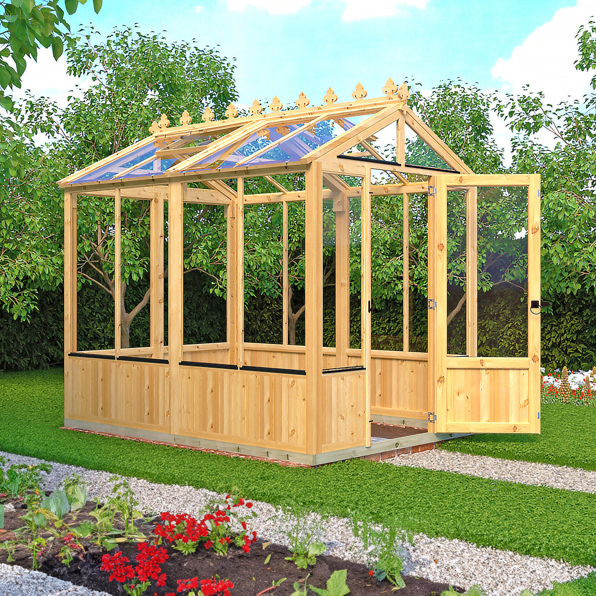 Holkham Greenhouse | Glazed Timber Greenhouse