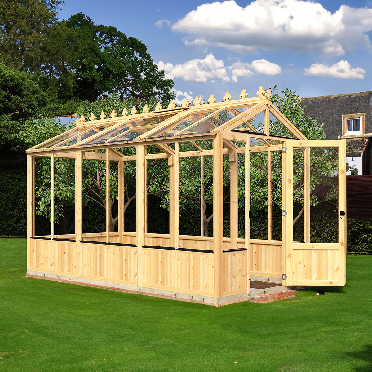 Holkham Greenhouse | Glazed Timber Greenhouse