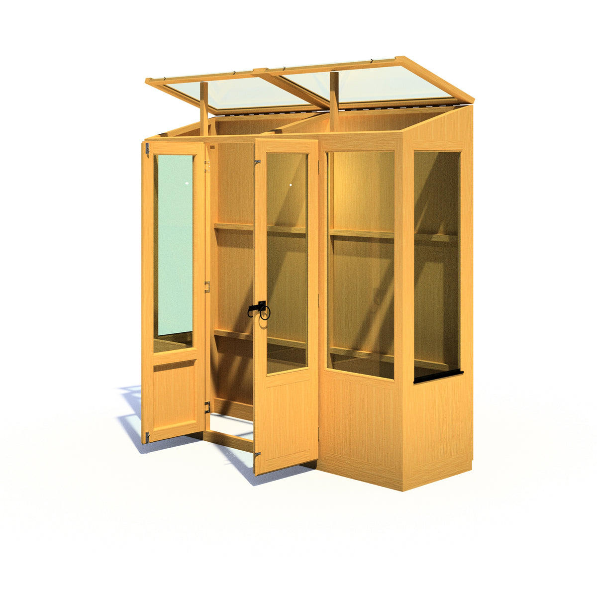 Holme Greenhouse | 7x3 Glazed Timber Greenhouse