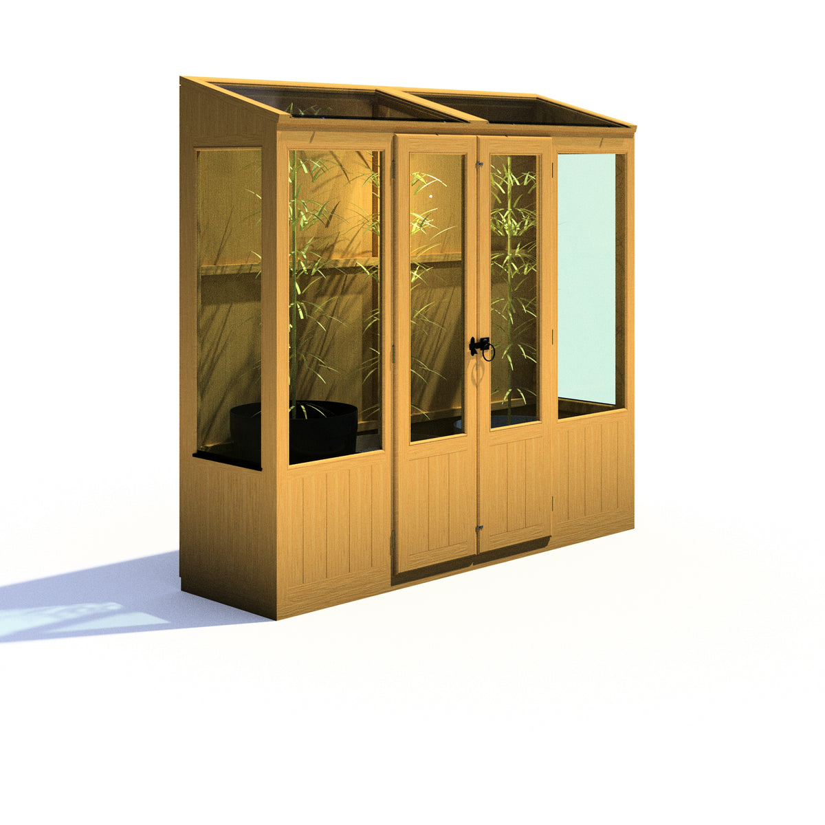 Holme Greenhouse | 7x3 Glazed Timber Greenhouse