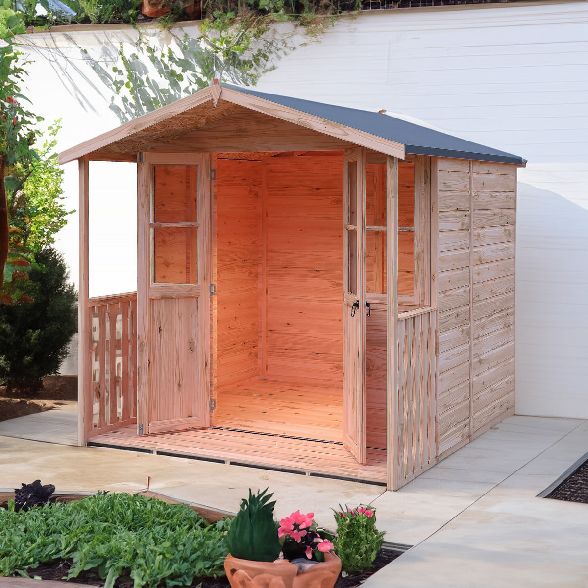 Houghton Summerhouse | 7 x 7 Shiplap Timber Summerhouse
