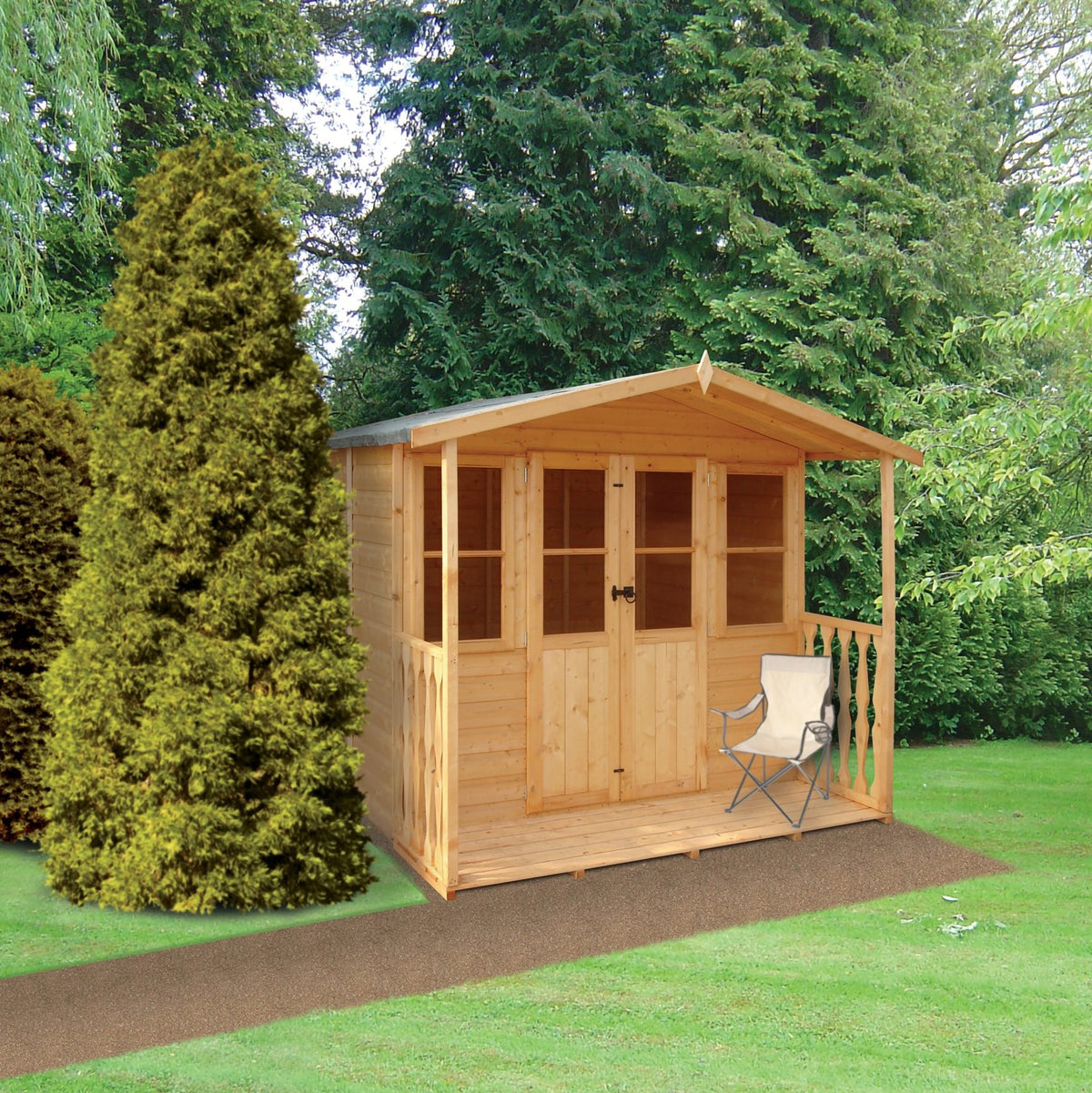 Houghton Summerhouse | 7 x 7 Shiplap Timber Summerhouse