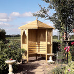 Honeysuckle Corner Arbour | 4x4 Pressure Treated Timber Corner Arbour