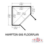 Hampton Summerhouse | Shiplap Timber Summerhouse