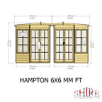 Hampton Summerhouse | Shiplap Timber Summerhouse