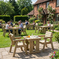 Hazels Companion Wooden Outdoor Dining Table and Chairs Set