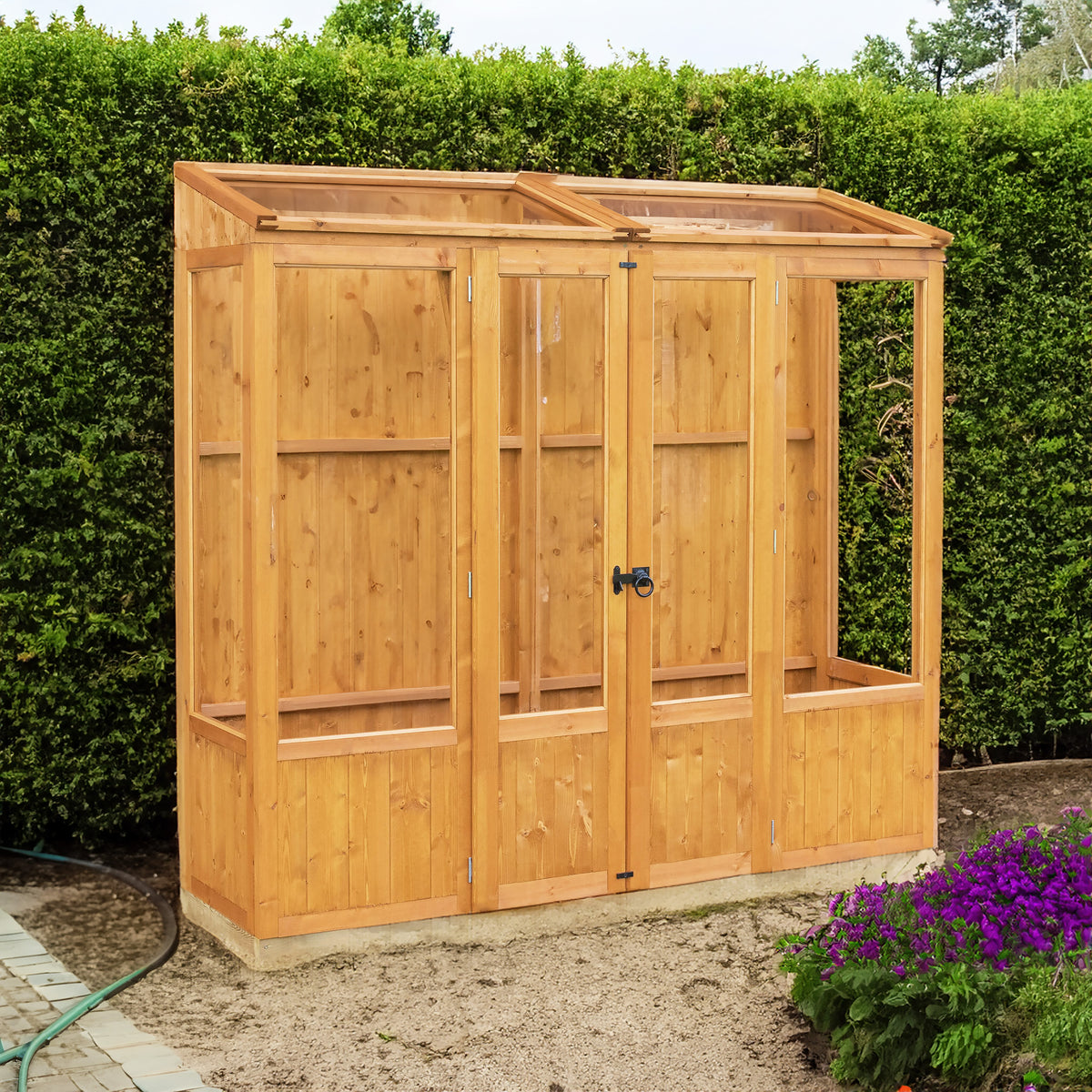 Holme Greenhouse | 7x3 Glazed Timber Greenhouse