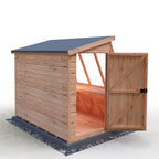 Iceni Potting Shed Style A Loglap | Shire 8x6 and 8x8 Timber Potting Shed with Bench