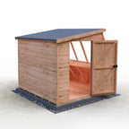 Iceni Potting Shed Style A | Shire 8x8 Shiplap Timber Potting Shed with Bench