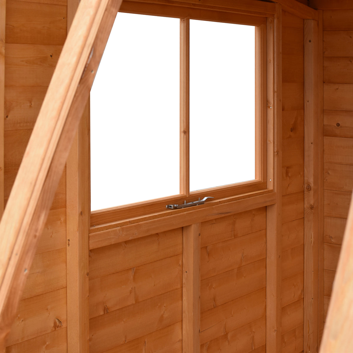 Iceni Potting Shed Style B | Shire 8x8 Shiplap Timber Potting Shed with Bench