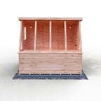 Iceni Potting Shed Style B | Shire 8x8 Shiplap Timber Potting Shed with Bench
