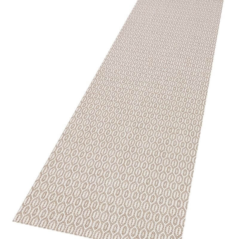 Coin Indoor Outdoor Rug | Cream Geometric | 8mm Deep Pile