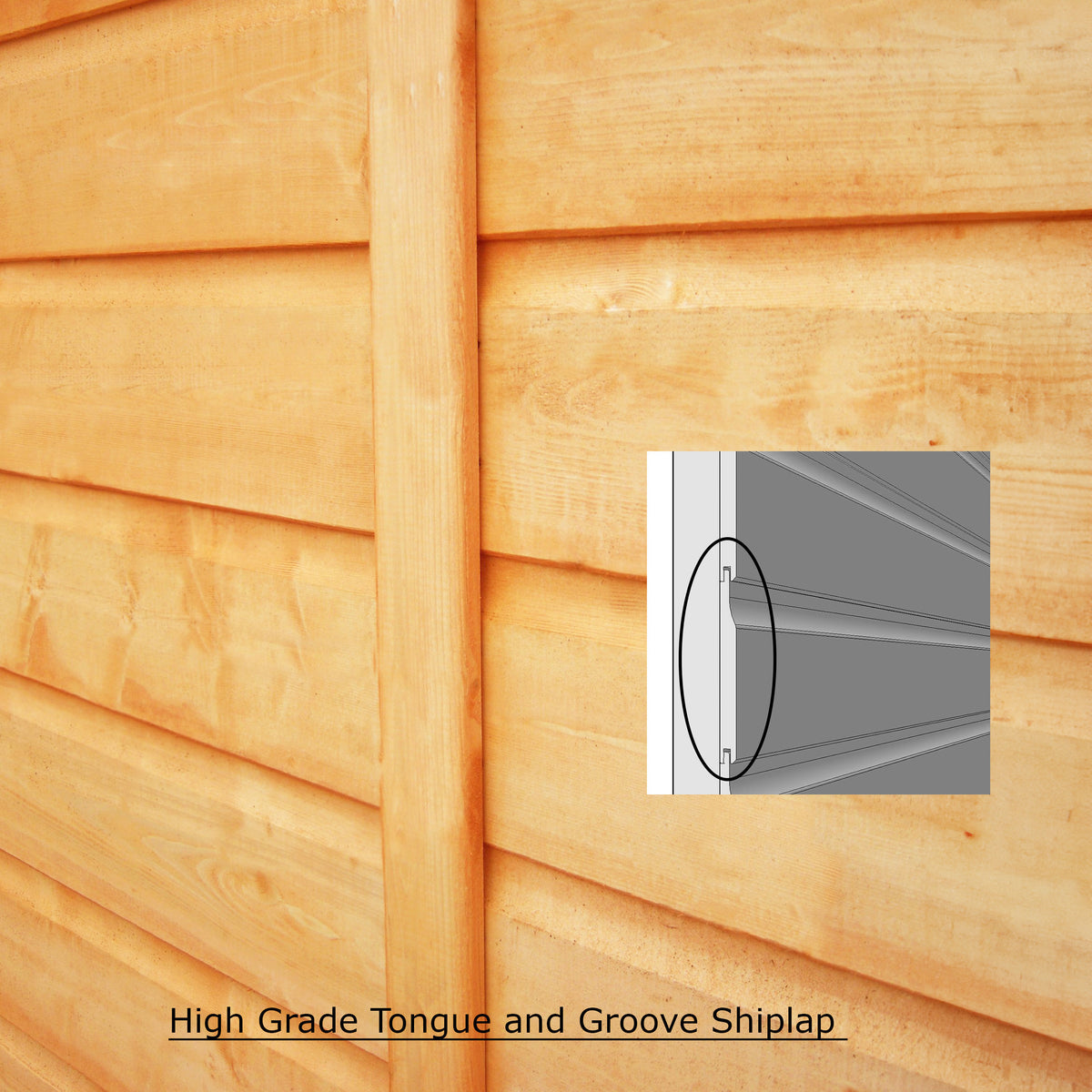 Kendall Summerhouse 6x6 – Shire timber summerhouse