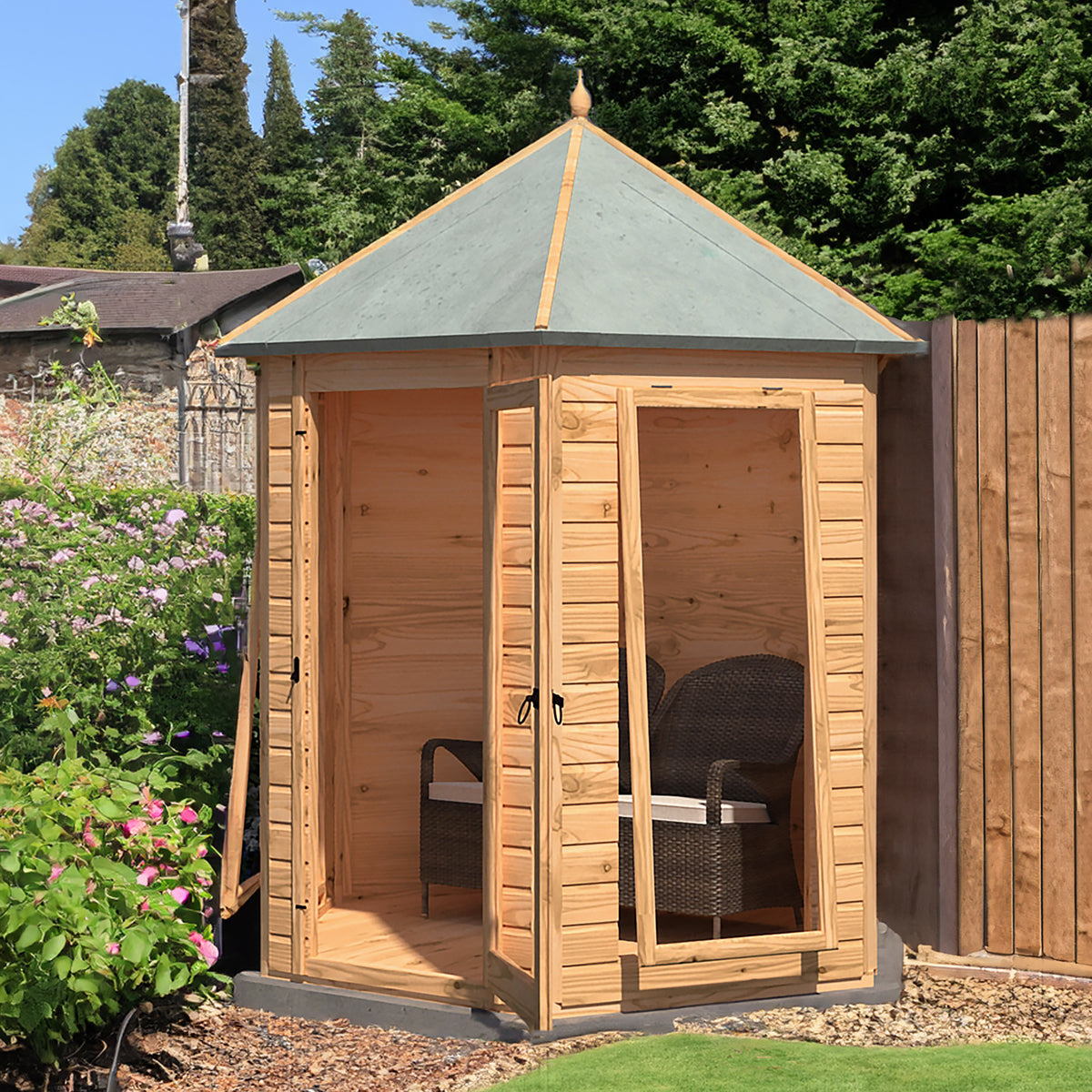 Kendall Summerhouse 6x6 – Shire timber summerhouse