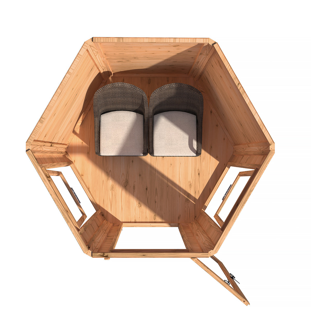 Kendall Summerhouse 6x6 – Shire timber summerhouse