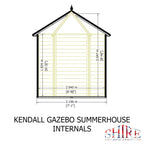 Kendall Summerhouse 6x6 – Shire timber summerhouse