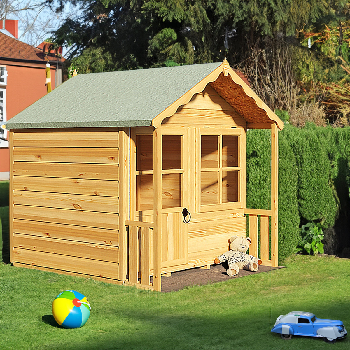 Kitty Playhouse | 5x4 Shiplap Timber Playhouse