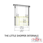 Little Shopper Playhouse | 3x5 Shiplap Timber Playhouse