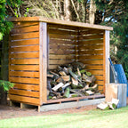 Large Heavy Duty Log Store | 6x3 Pressure Treated Timber Log Store