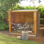 Large Heavy Duty Log Store | 6x3 Pressure Treated Timber Log Store