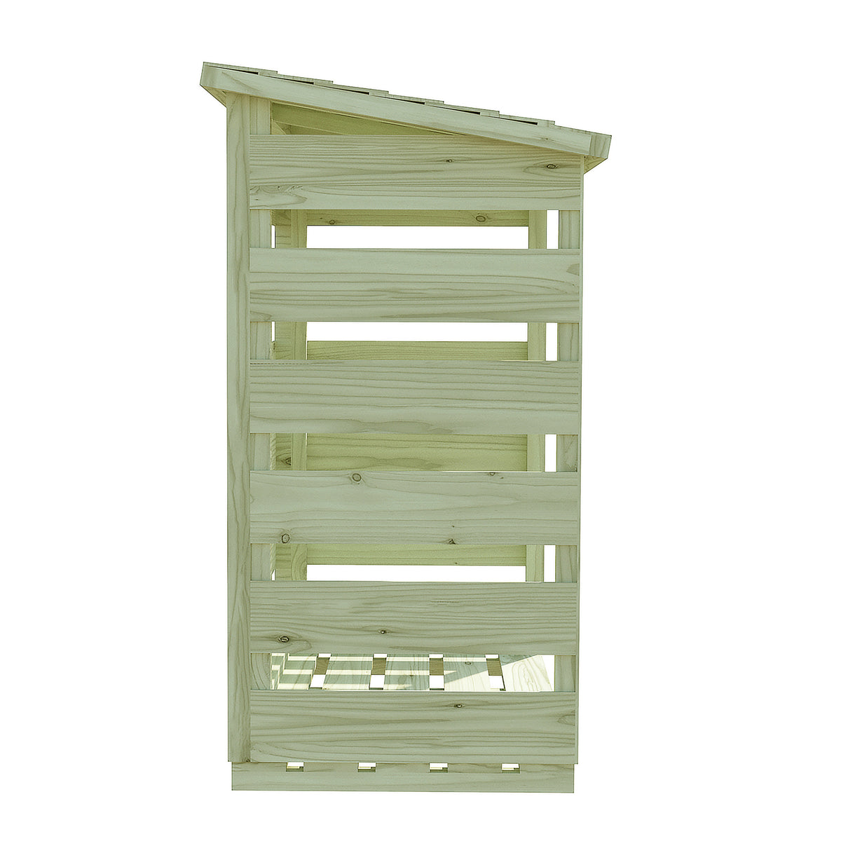 Large Log Store | Pressure Treated Timber Pent Log Store