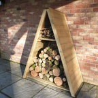 Large Triangular Log Store | 4x2 Pressure Treated Timber Corner Log Store