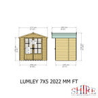 Lumley Summerhouse | 7 x 5 Shiplap Timber Summerhouse