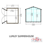 Lumley Summerhouse | 7 x 5 Shiplap Timber Summerhouse