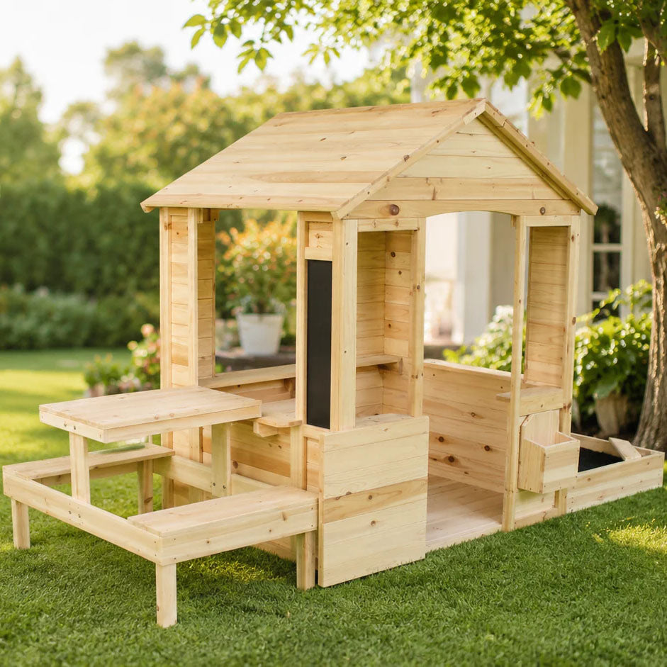 Wooden Children's Picnic Table | Kids' Outdoor Table & Bench Set