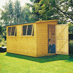 Norfolk SD Shiplap Style B Garden Shed | Single Door Shiplap Timber Garden Shed