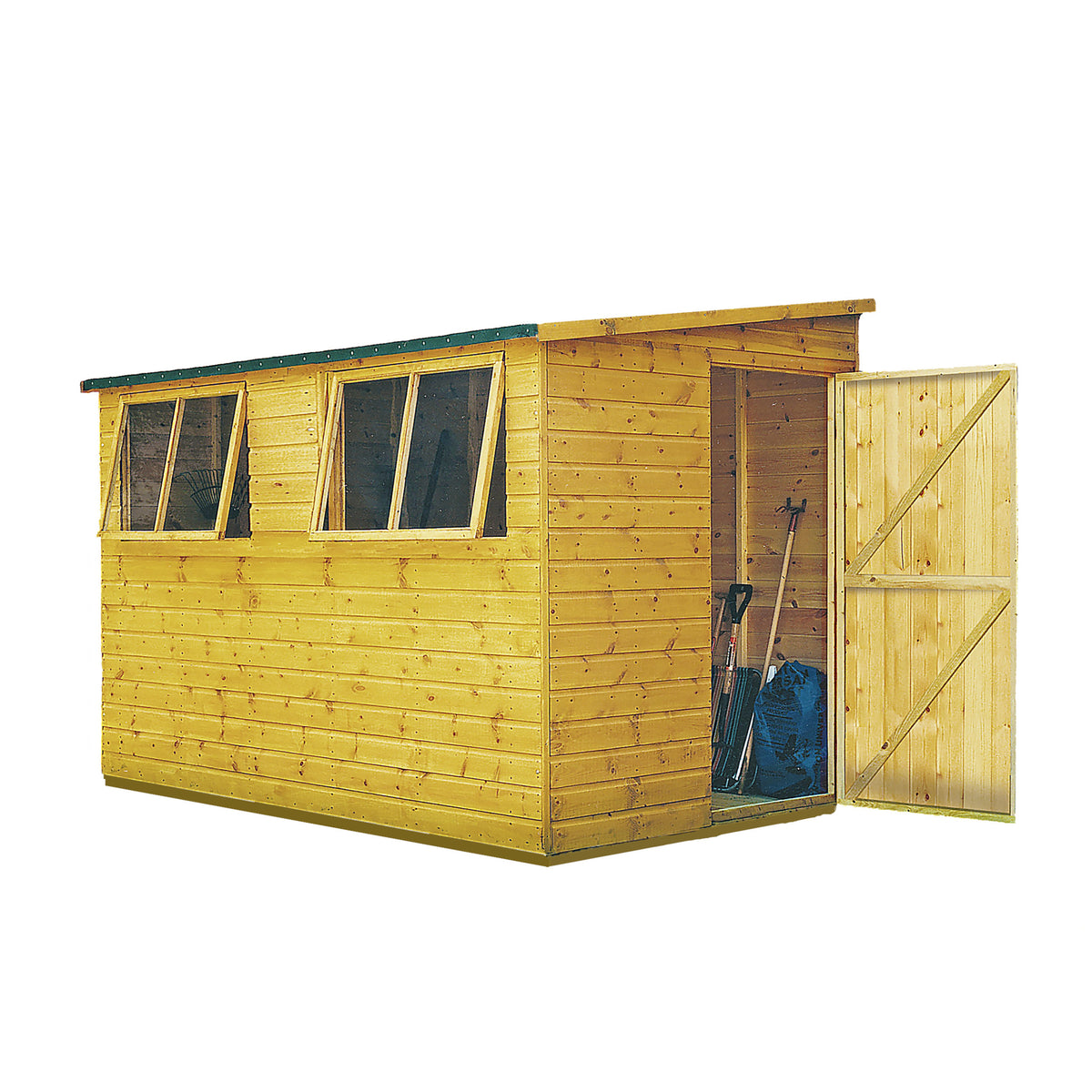 Norfolk SD Shiplap Style B Garden Shed | Single Door Shiplap Timber Garden Shed