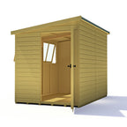 Norfolk SD Shiplap Style B Garden Shed | Single Door Shiplap Timber Garden Shed