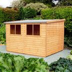 Norfolk SD Shiplap Style A Garden Shed | Single Door Shiplap Timber Garden Shed