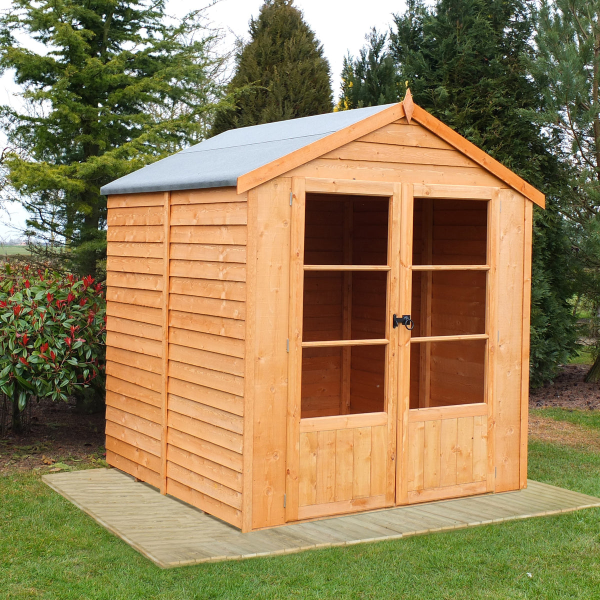 Oatland Overlap Garden Shed | 6x6 Timber Garden Shed
