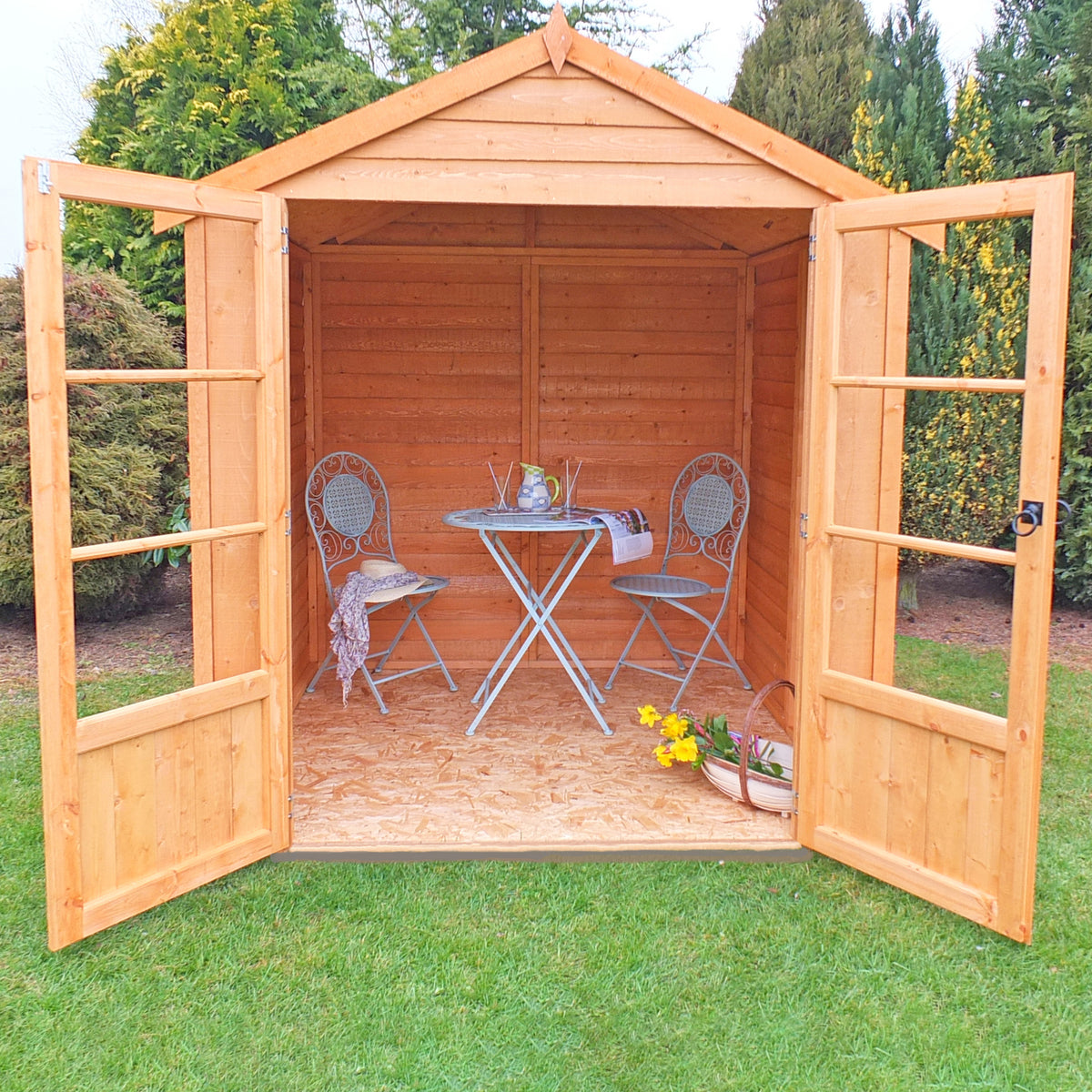 Oatland Overlap Garden Shed | 6x6 Timber Garden Shed