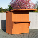 Bar Pent | 6x4 Timber Garden Bar with Convertible Store