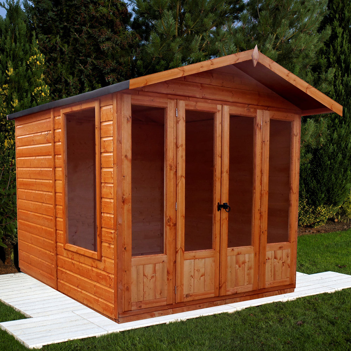 Parham Summerhouse | 7 x 7 Shiplap Timber Summerhouse