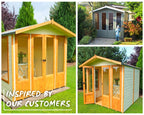 Parham Summerhouse | 7 x 7 Shiplap Timber Summerhouse