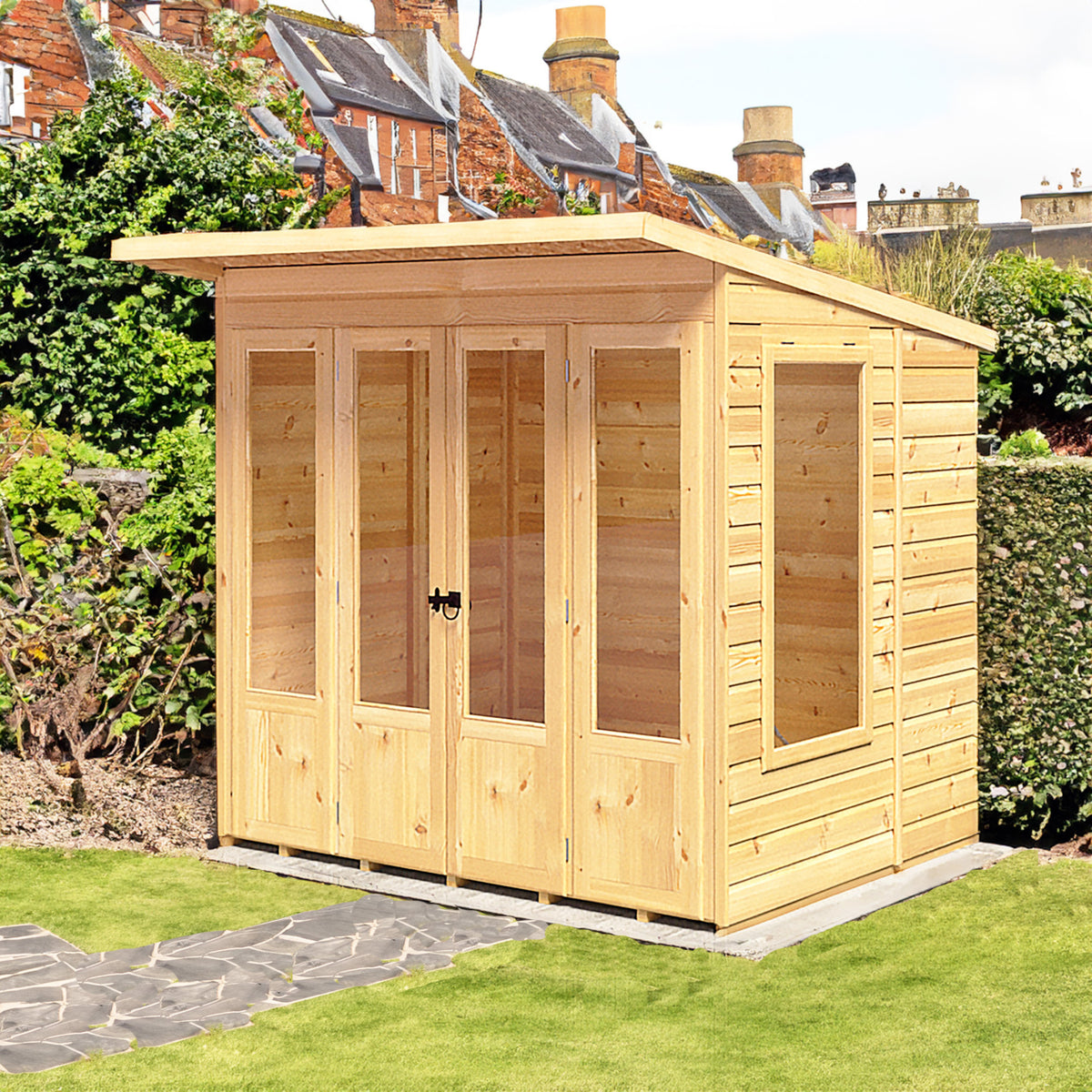 Parham Pent Summerhouse | Shiplap Timber Summerhouse