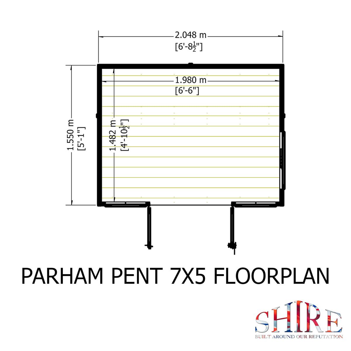 Parham Pent Summerhouse | Shiplap Timber Summerhouse
