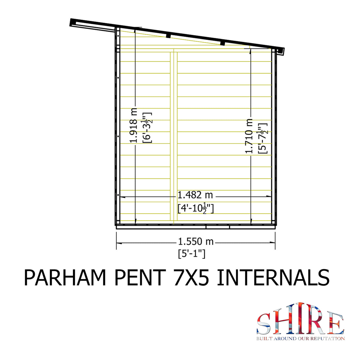 Parham Pent Summerhouse | Shiplap Timber Summerhouse
