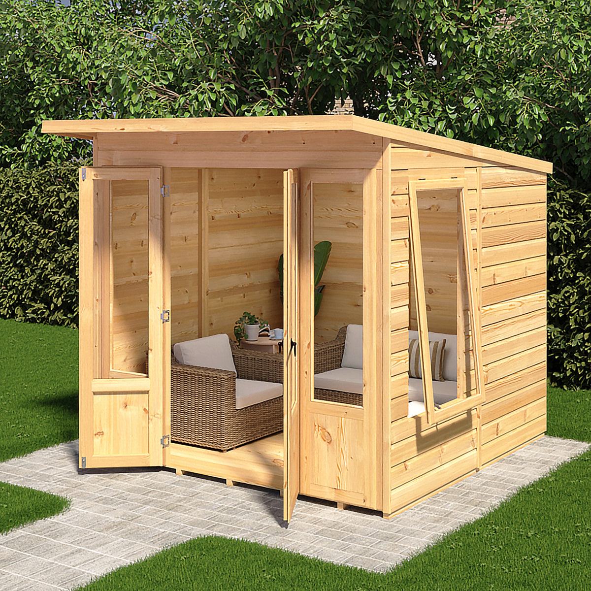 Parham Pent Summerhouse | Shiplap Timber Summerhouse