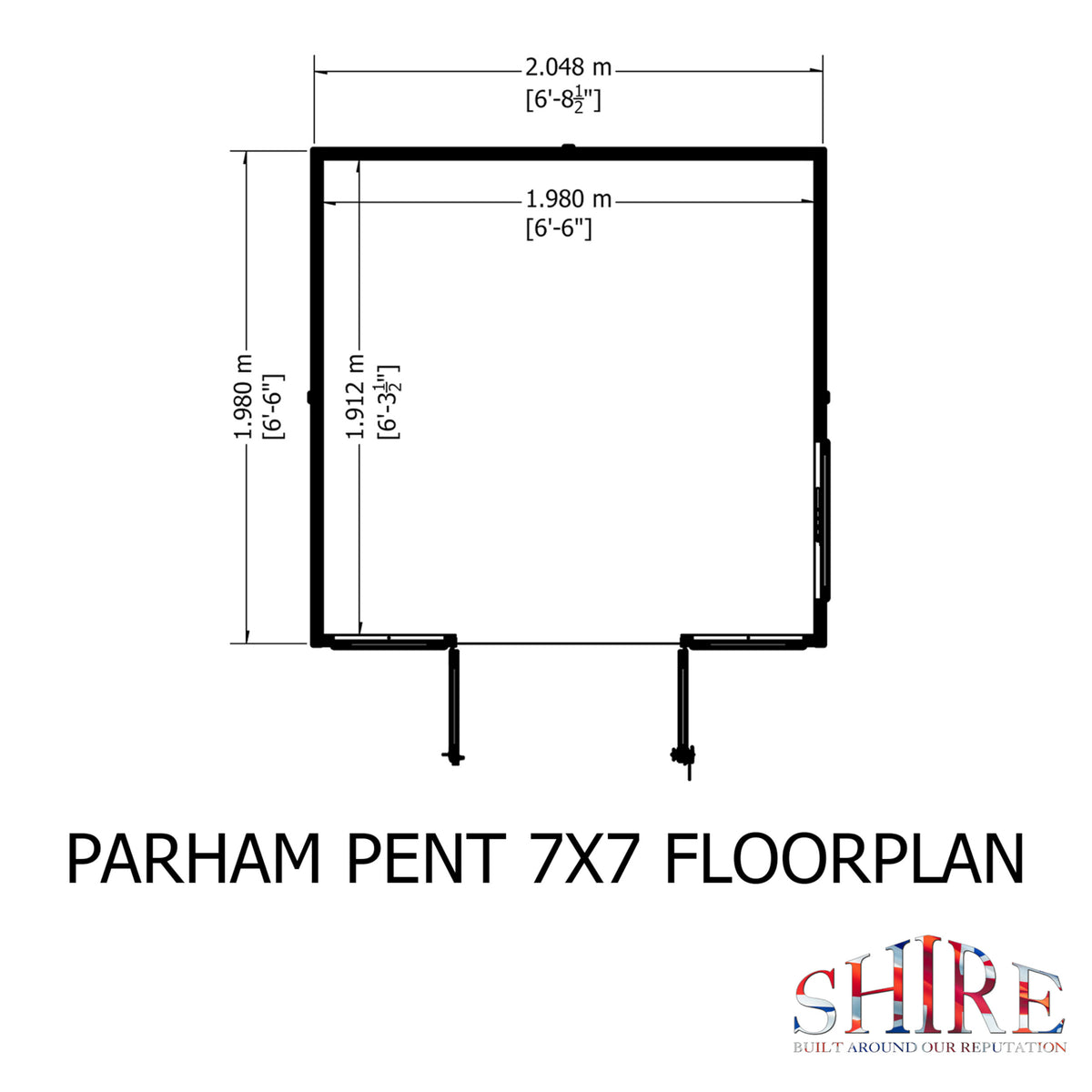 Parham Pent Summerhouse | Shiplap Timber Summerhouse