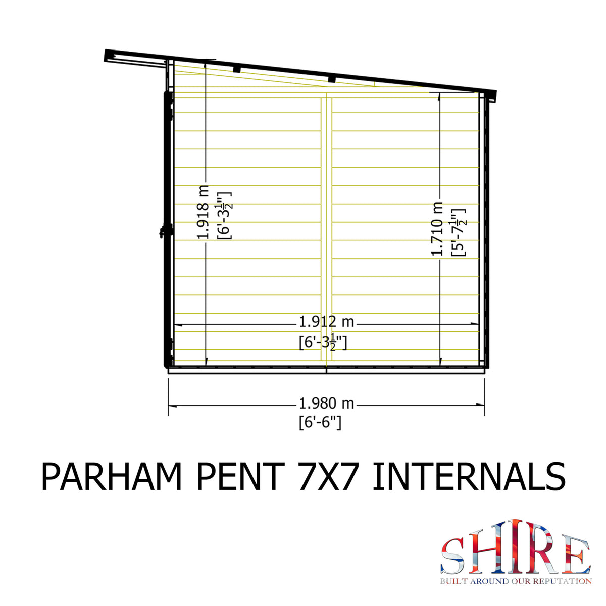 Parham Pent Summerhouse | Shiplap Timber Summerhouse