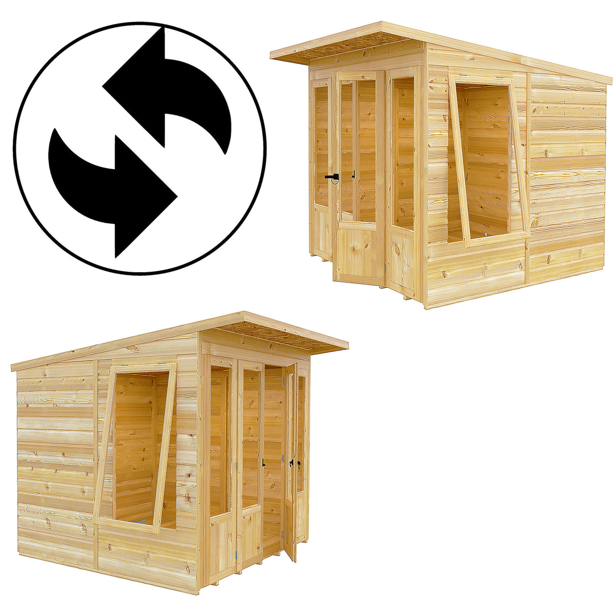 Parham Pent Summerhouse | Shiplap Timber Summerhouse