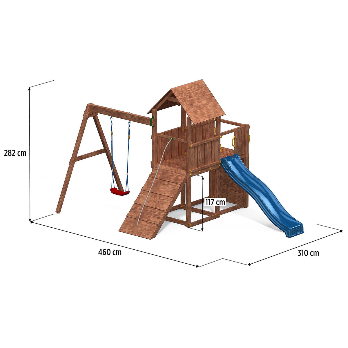 Shire Adventure Peaks Fortress 3 Play Fort