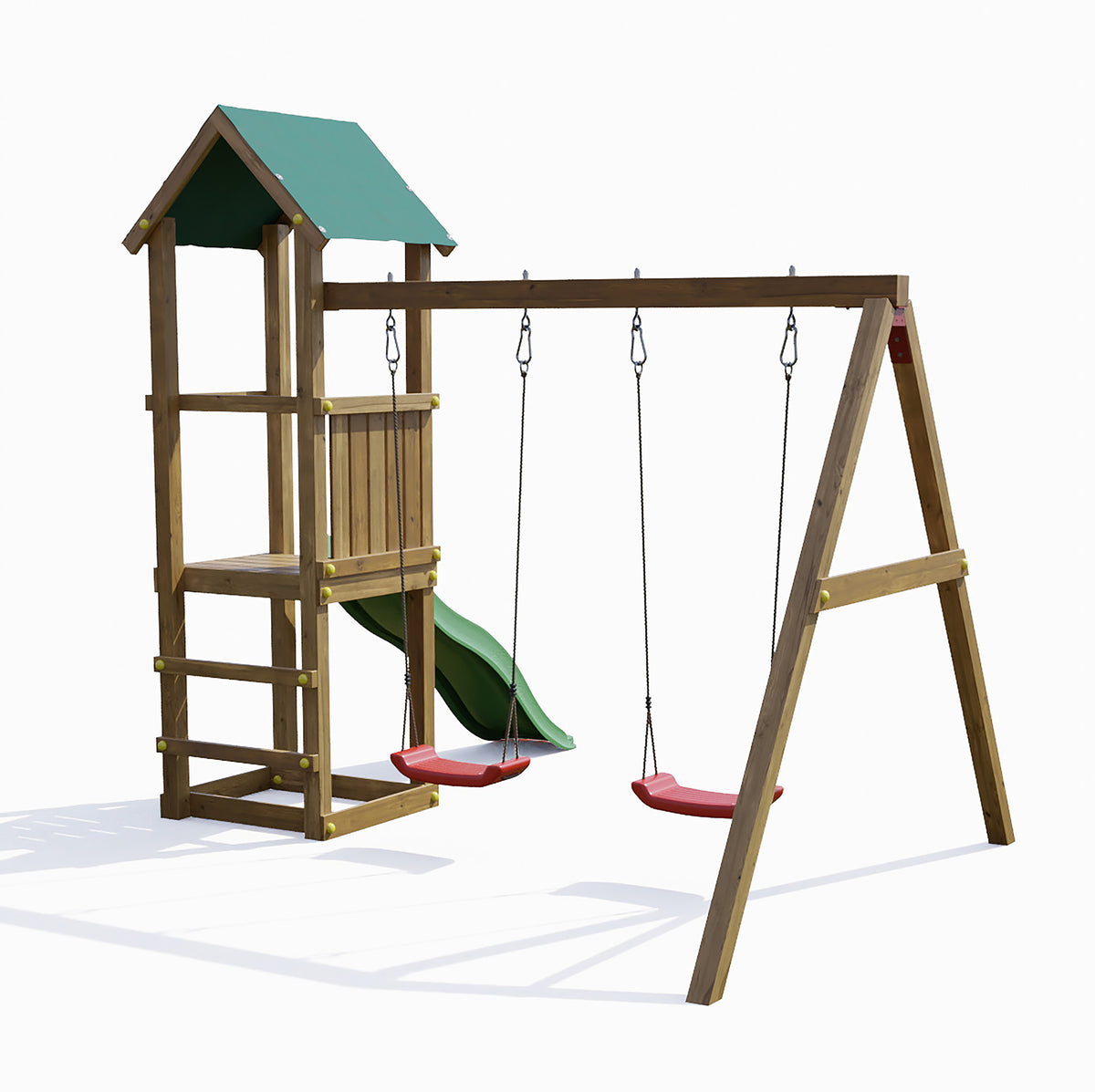 The Glide & Ride (Lucas) Play Centre | 5x13 Timber Play Centre