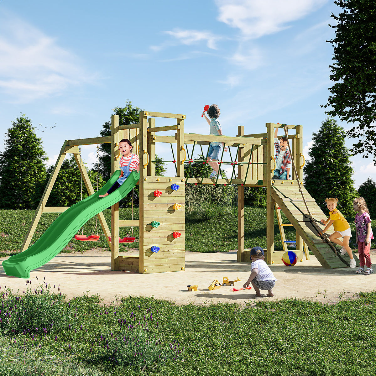 Maxi Fun Play Centre | 8x30 Timber Play Centre