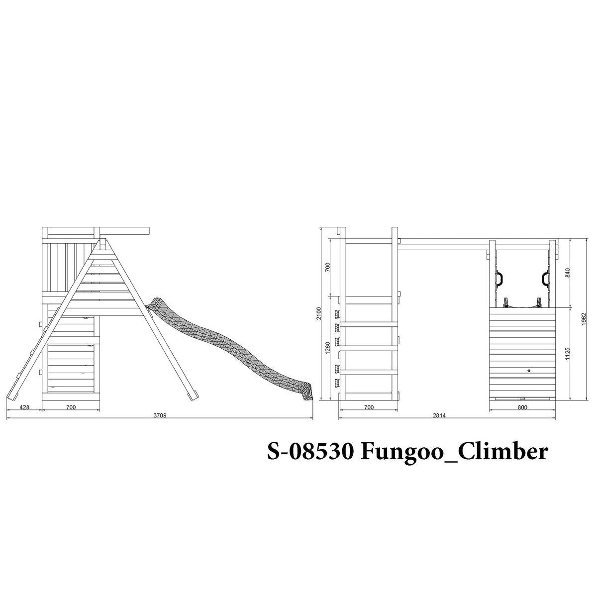 Climber Play Centre | Timber Play Centre