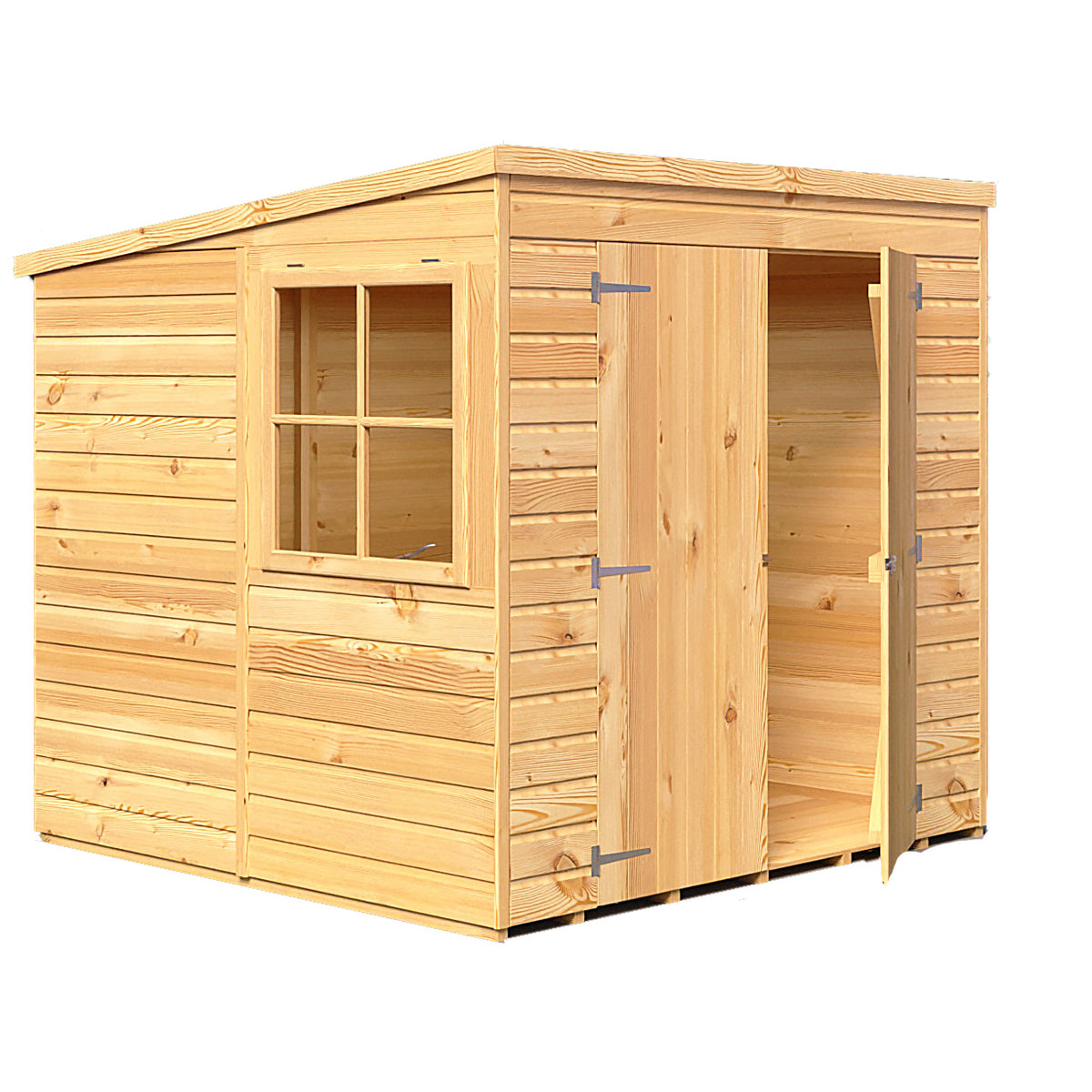 Pent DD Garden Shed | Shiplap Timber Garden Shed